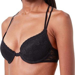 BRAND NEW -36DD- Iris & Lilly Women's Lace Front Closure Bra